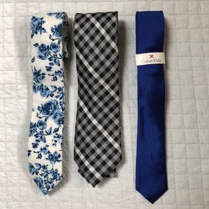 Men’s ties- 3 for the price of one!